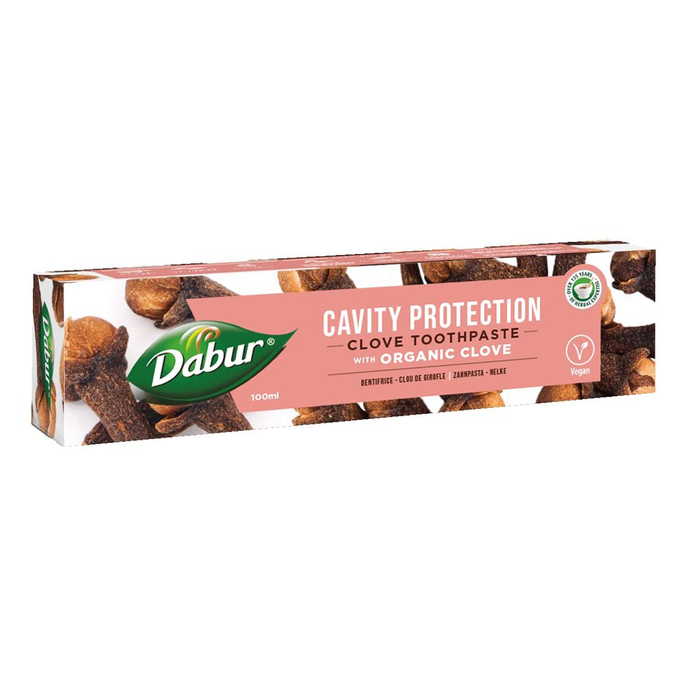 Dabur Cavity Protection Dentifrice au clou de girofle bio, 100ml.