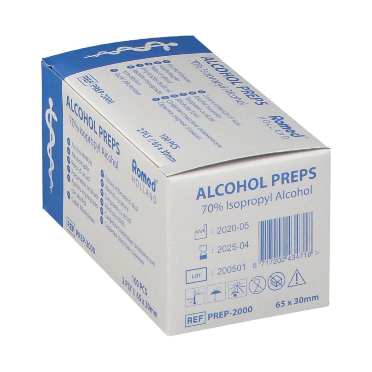 Romed Alcoholdoekjes