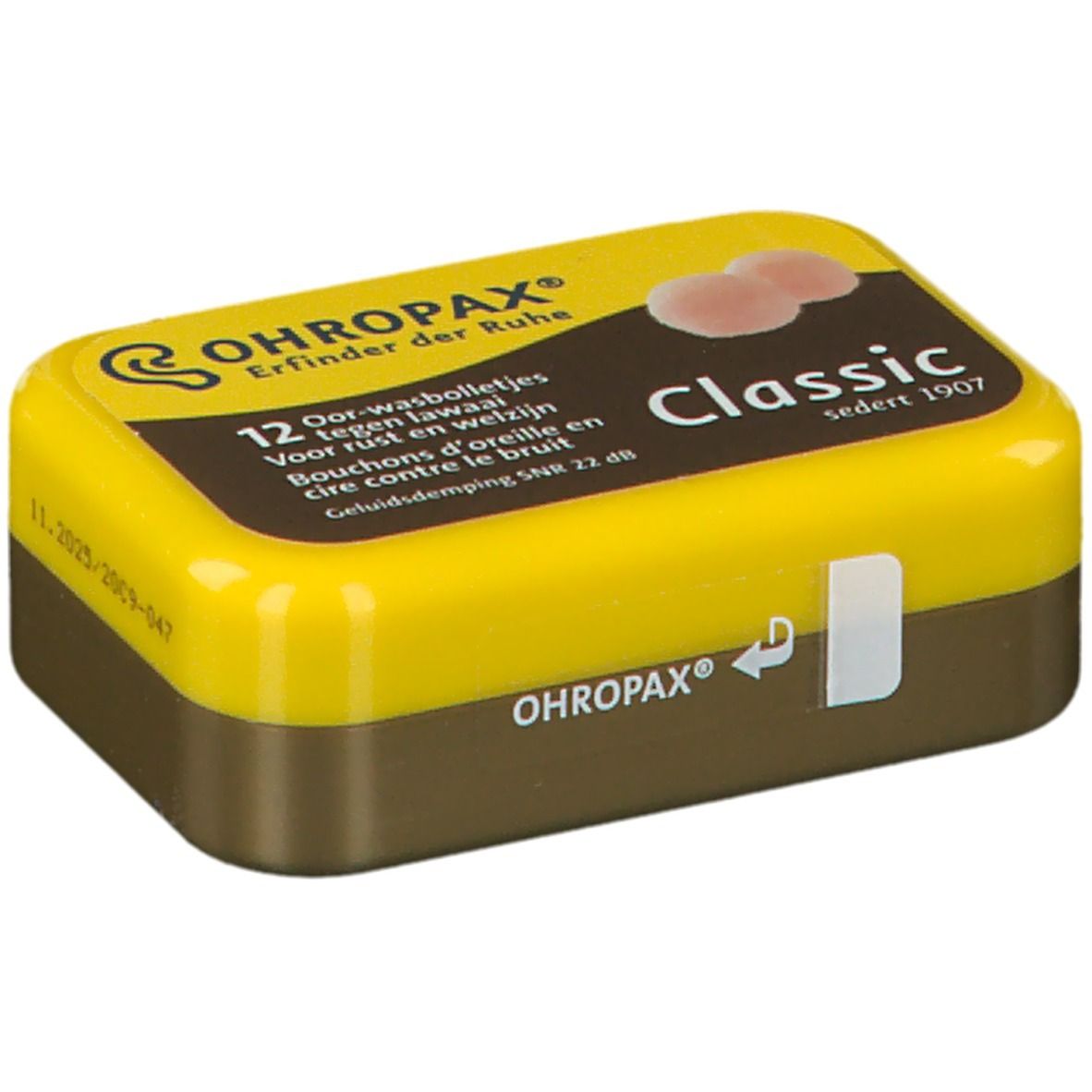 Ohropax Geluiddemper lawaai classic