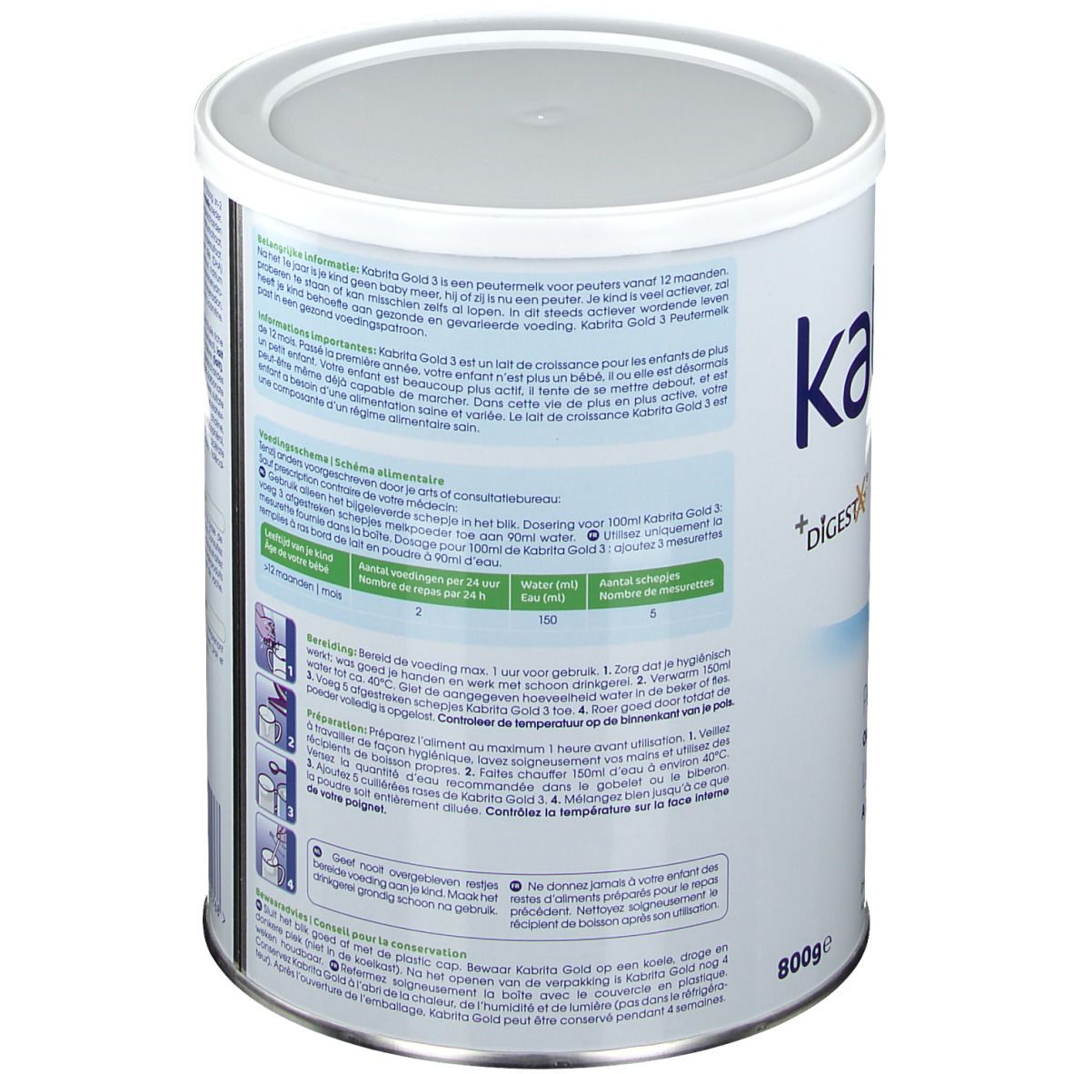 Kabrita Gold 3 peutermelk