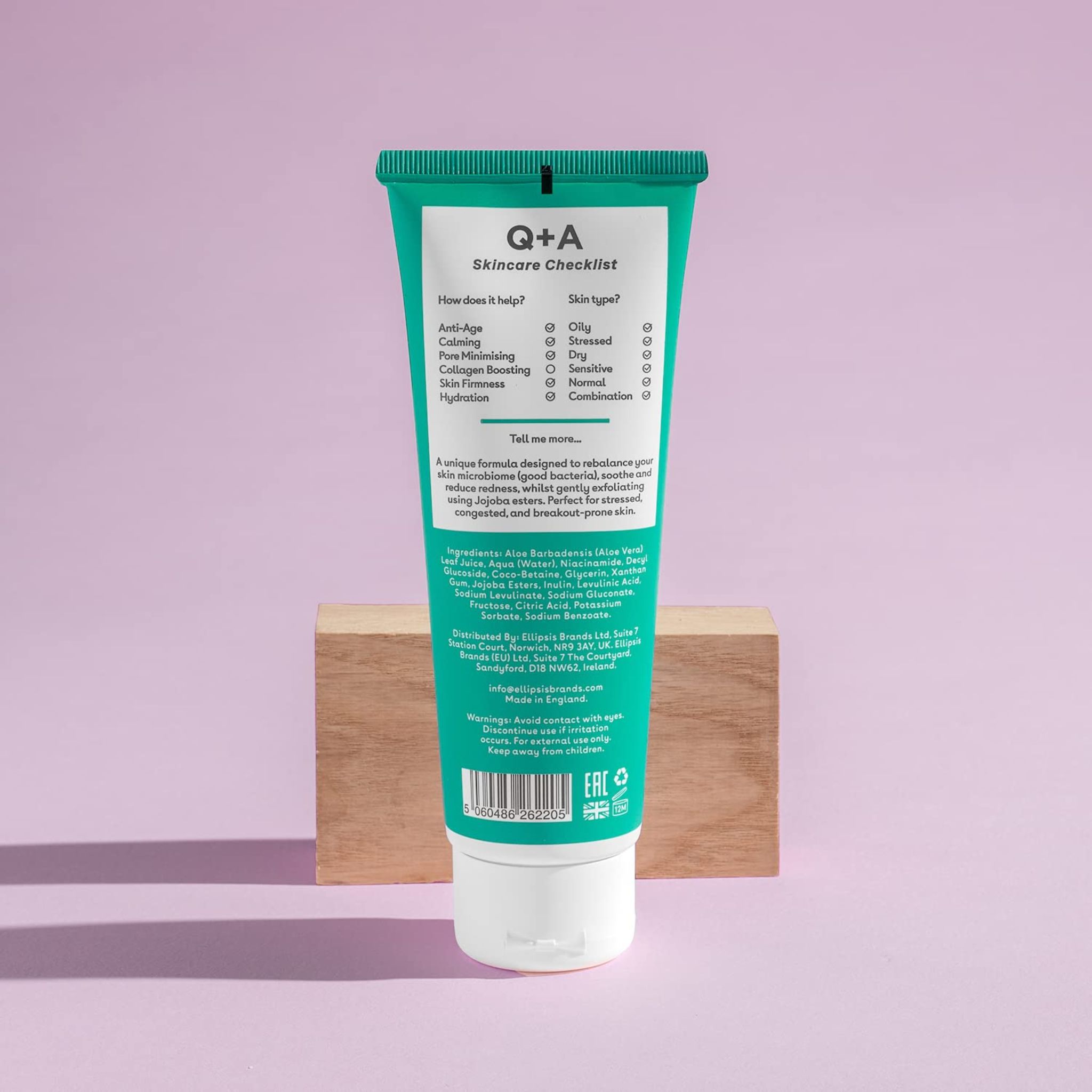 Q+A SKIN Niacinamide Gel Cleanser