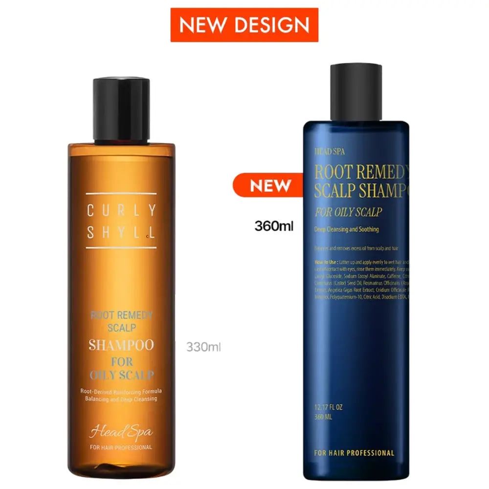 Shampoing Root Remedy de Curly Shyll – shampoing régulateur pour cuir chevelu gras