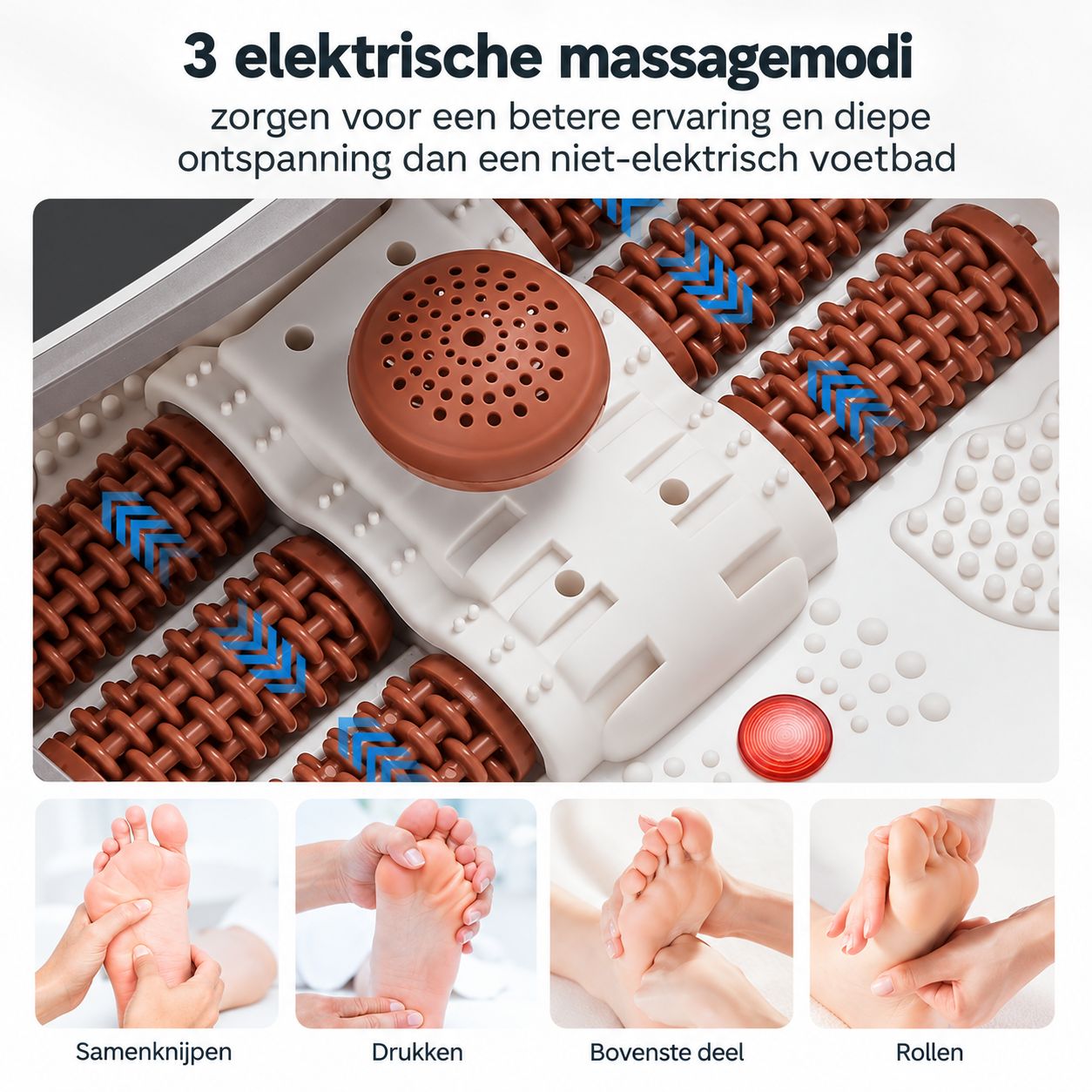 RENPHO Voetenbad met Massagefunctie