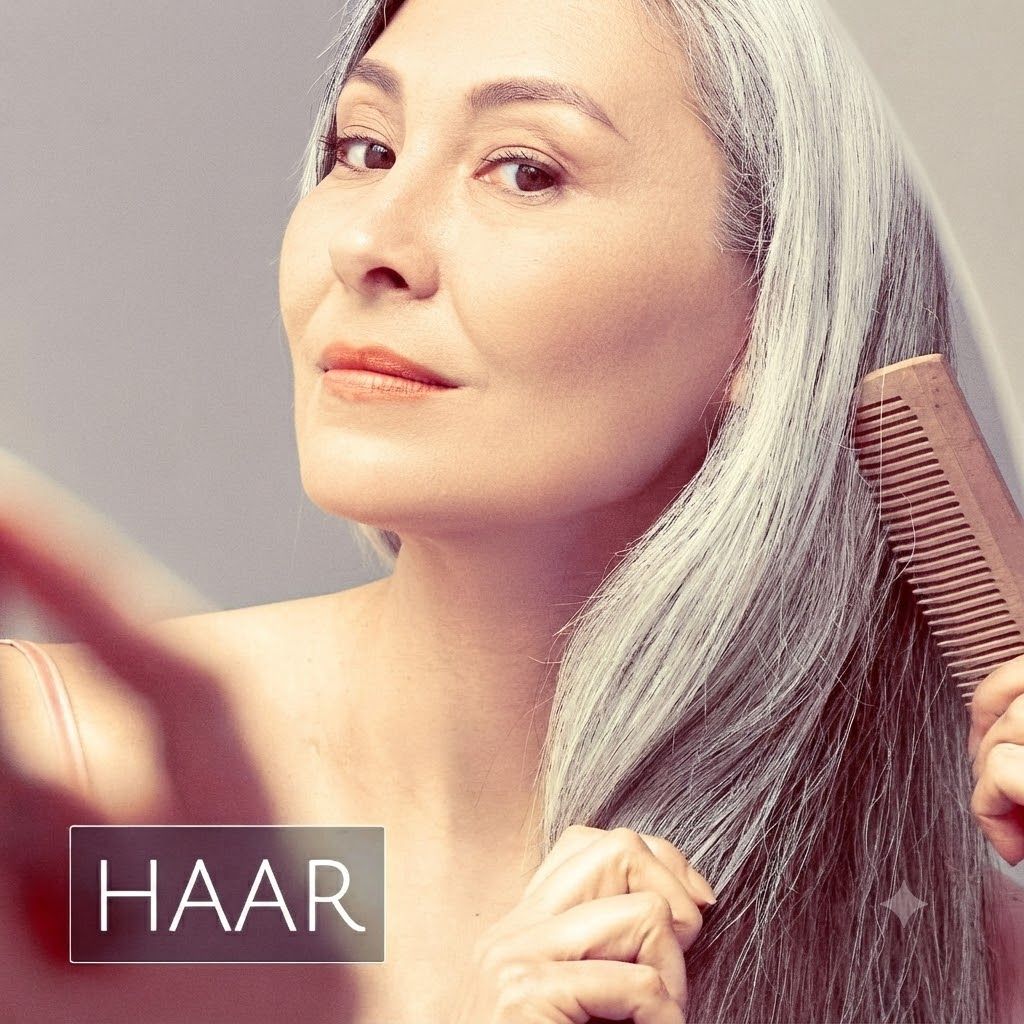Vrouw in witte badjas verzorgt haar benen.