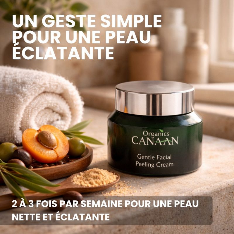 Canaan - Crème Peeling Visage aux Graines d’Abricot