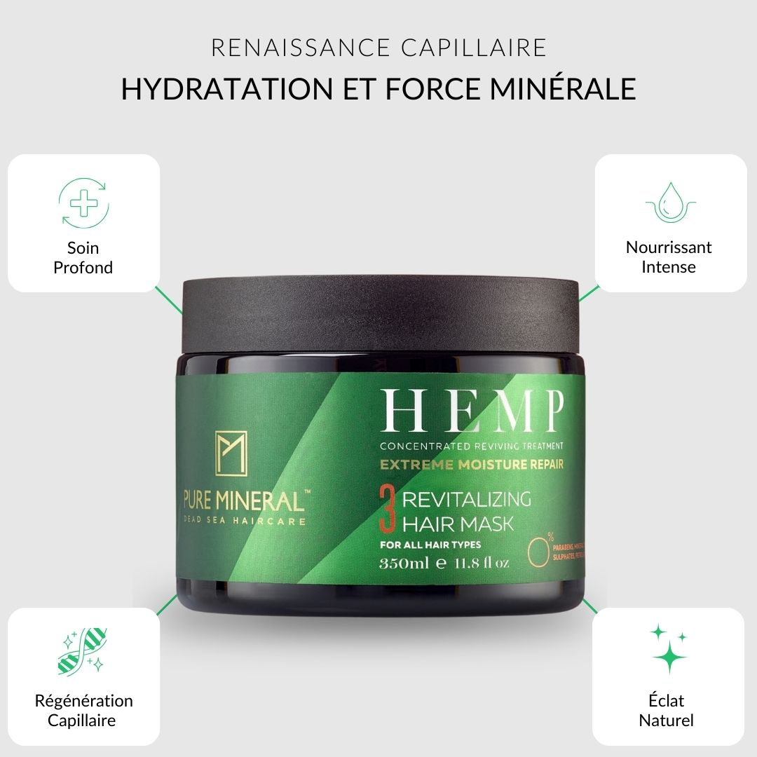 Pure Mineral - Masque Chanvre Intensif