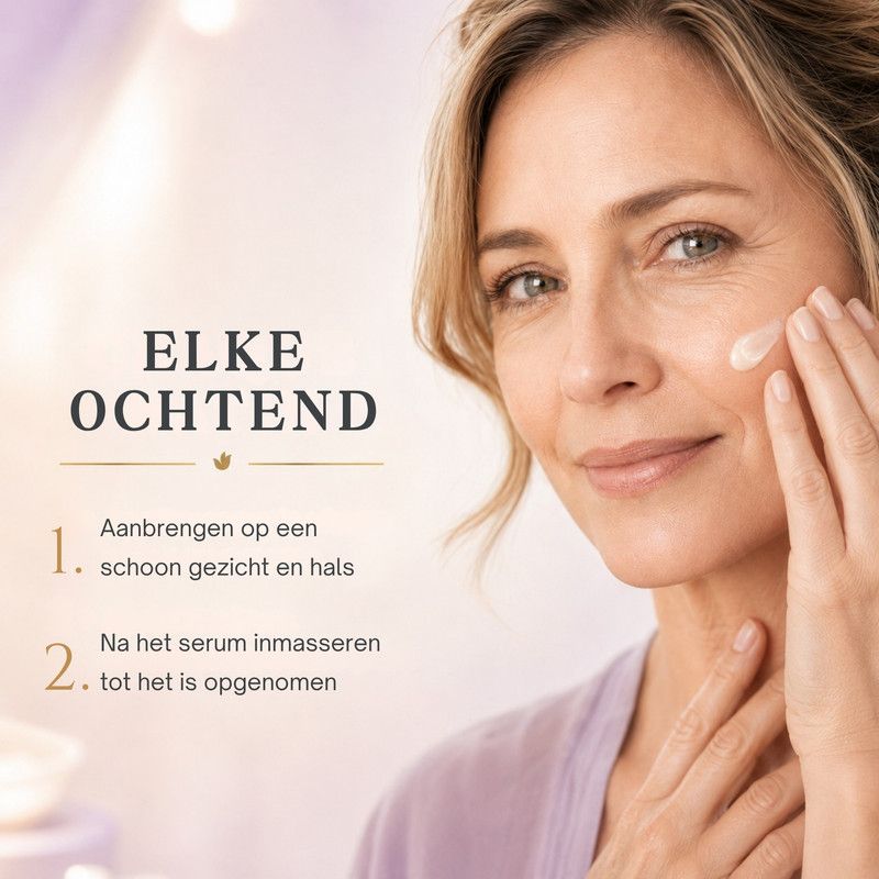Verpakking van dagcrème van Talia, met opschrift 'Age Defying Day Cream'.