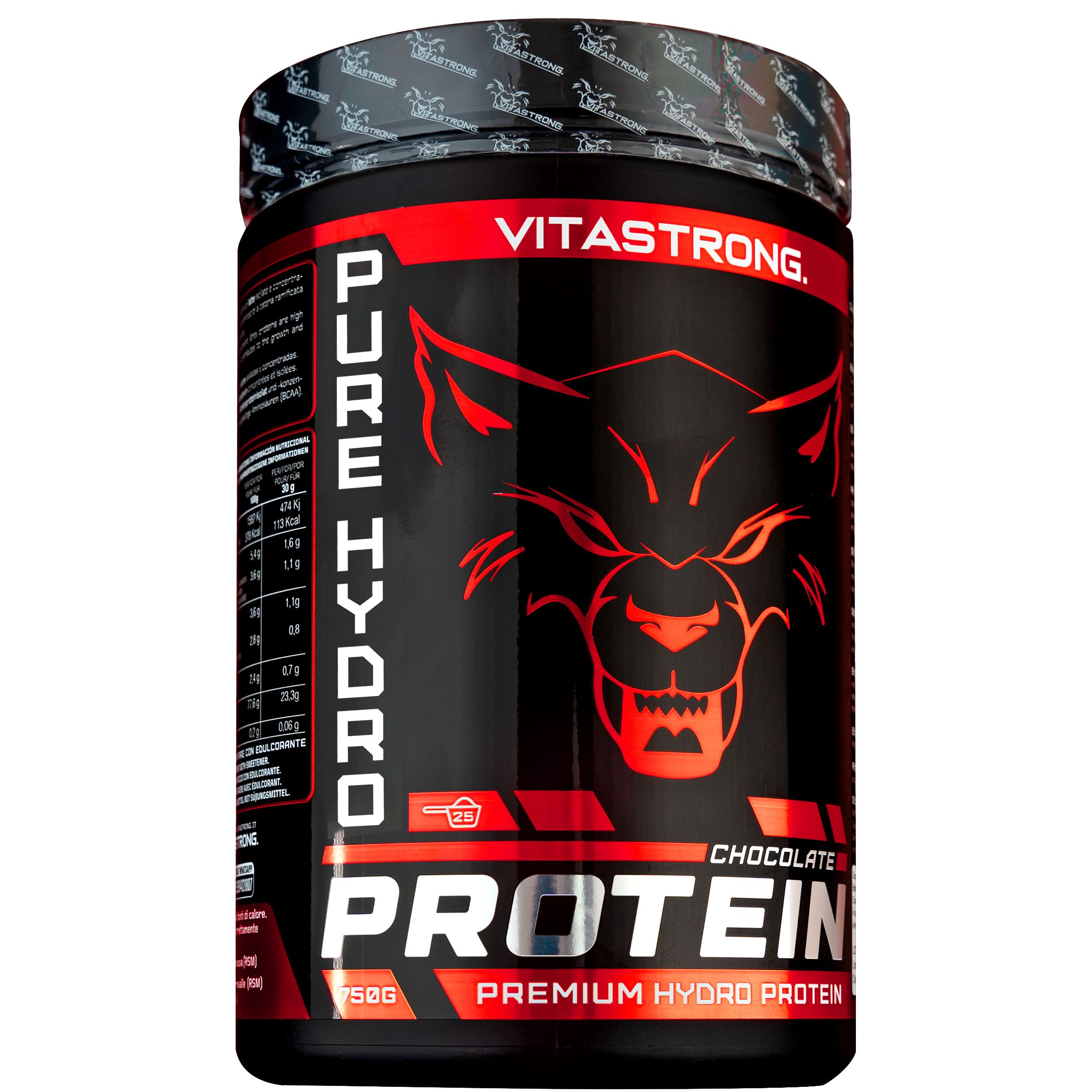 Vitastrong Pure Hydro Protein - Chocolade