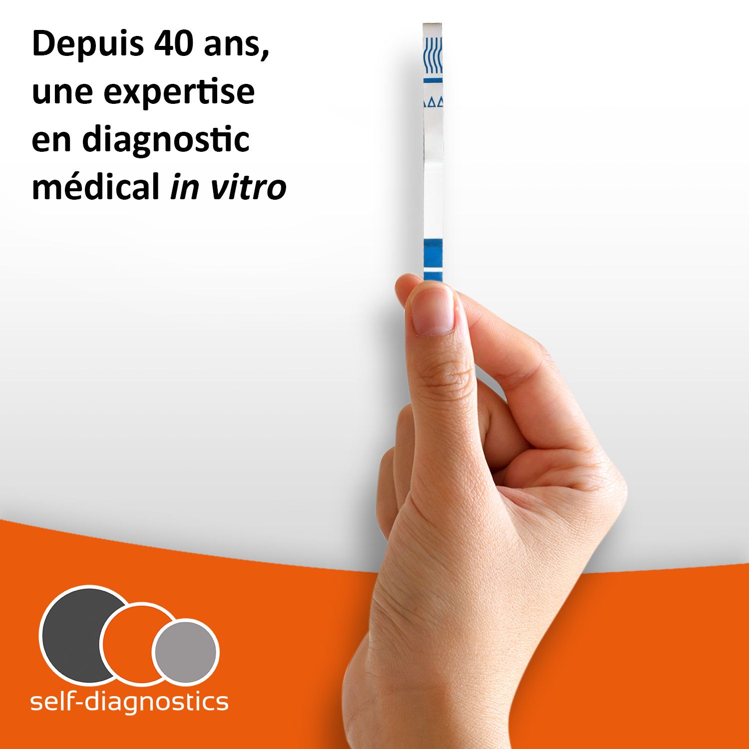 self-diagnostics Test de grossesse précoce hCG 10 miu/ml