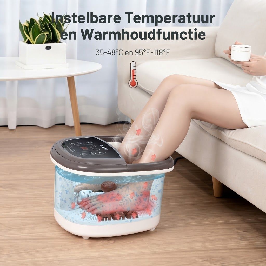 RENPHO Voetenbad met Massagefunctie