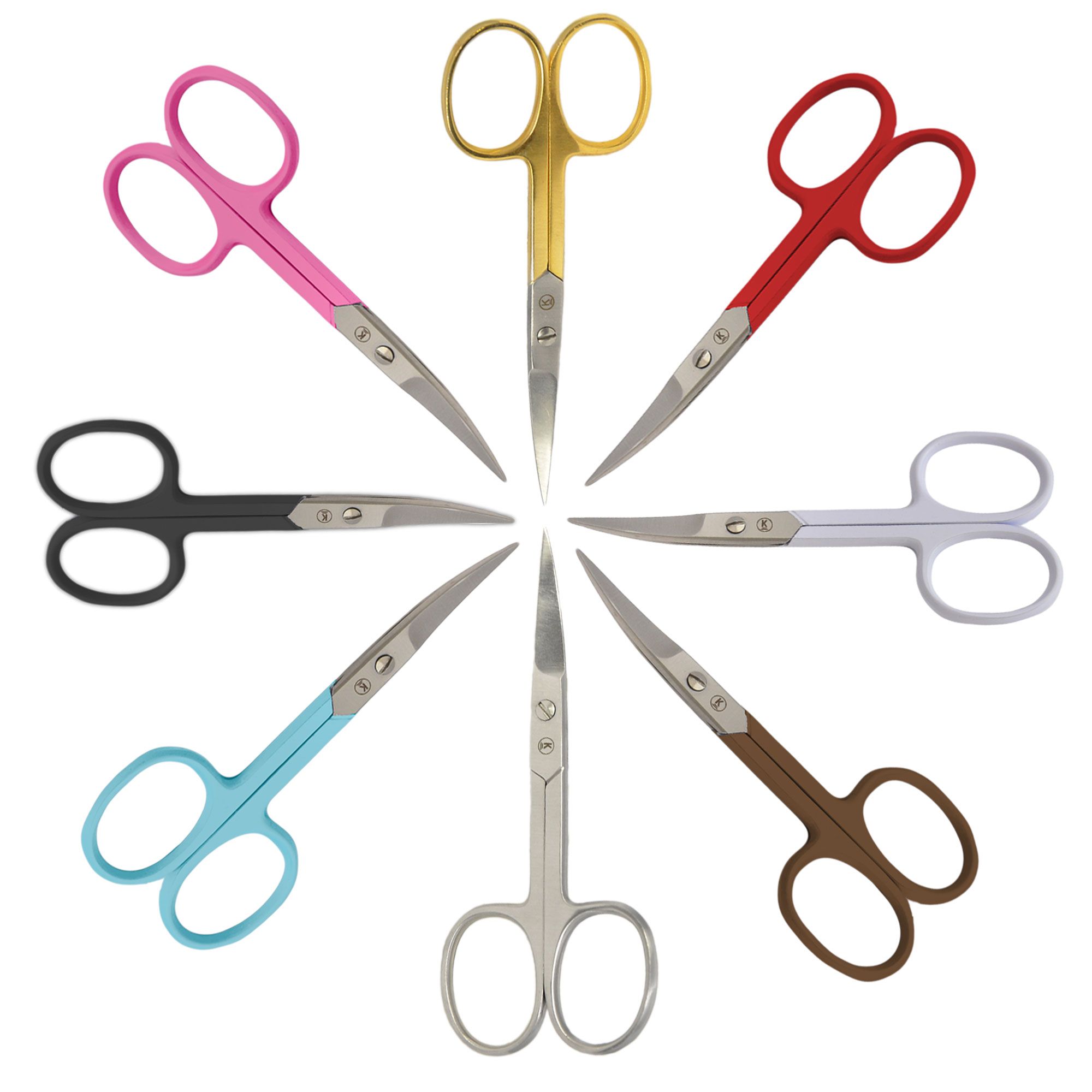 K-Pro Ciseaux à ongles incurvés et pointus