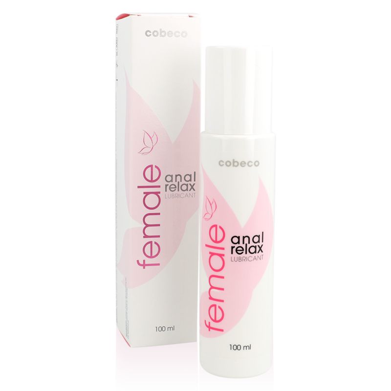 Lubrifiant Cobeco Anal Relax pour femmes en flacon et emballage de 100ml.