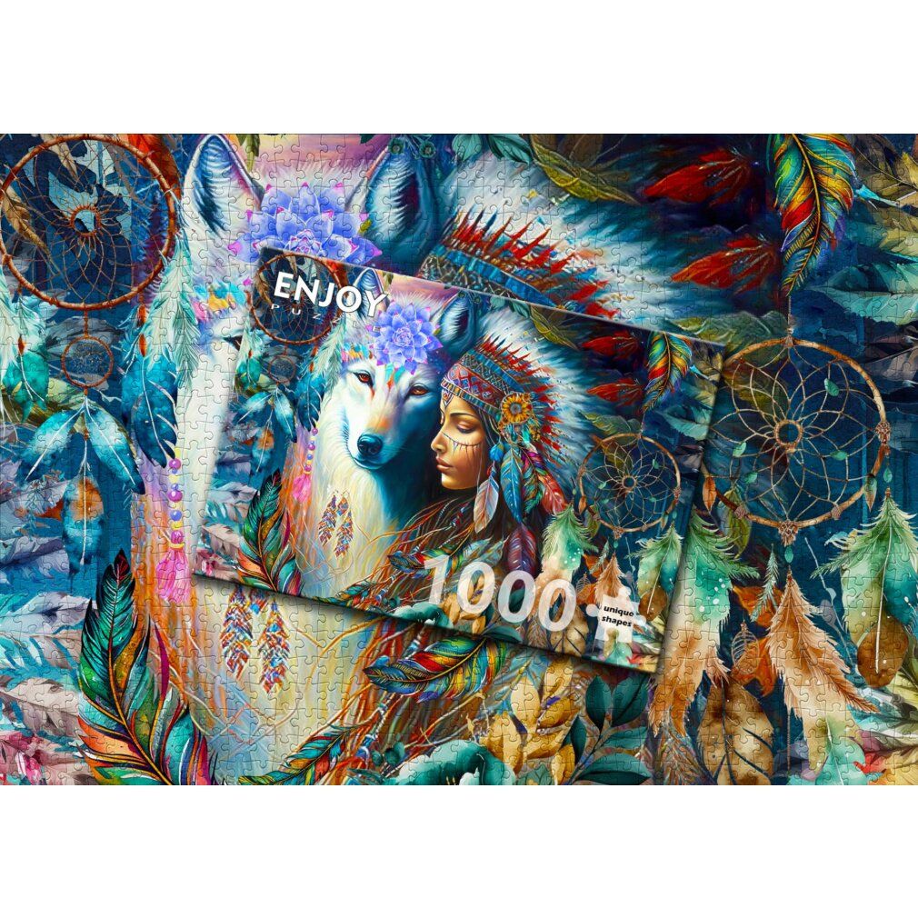 enjoy Puzzel Native Princess 1000 stuks