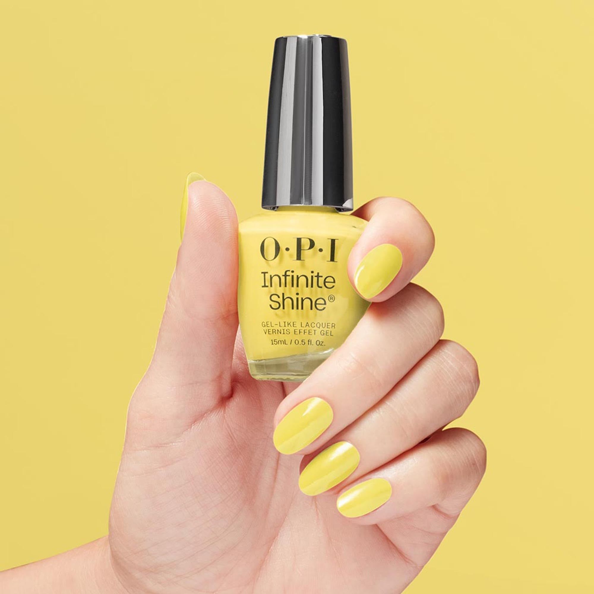 OPI INFINITE SHINE UV-gel nagellak Geel, langhoudend, vegan