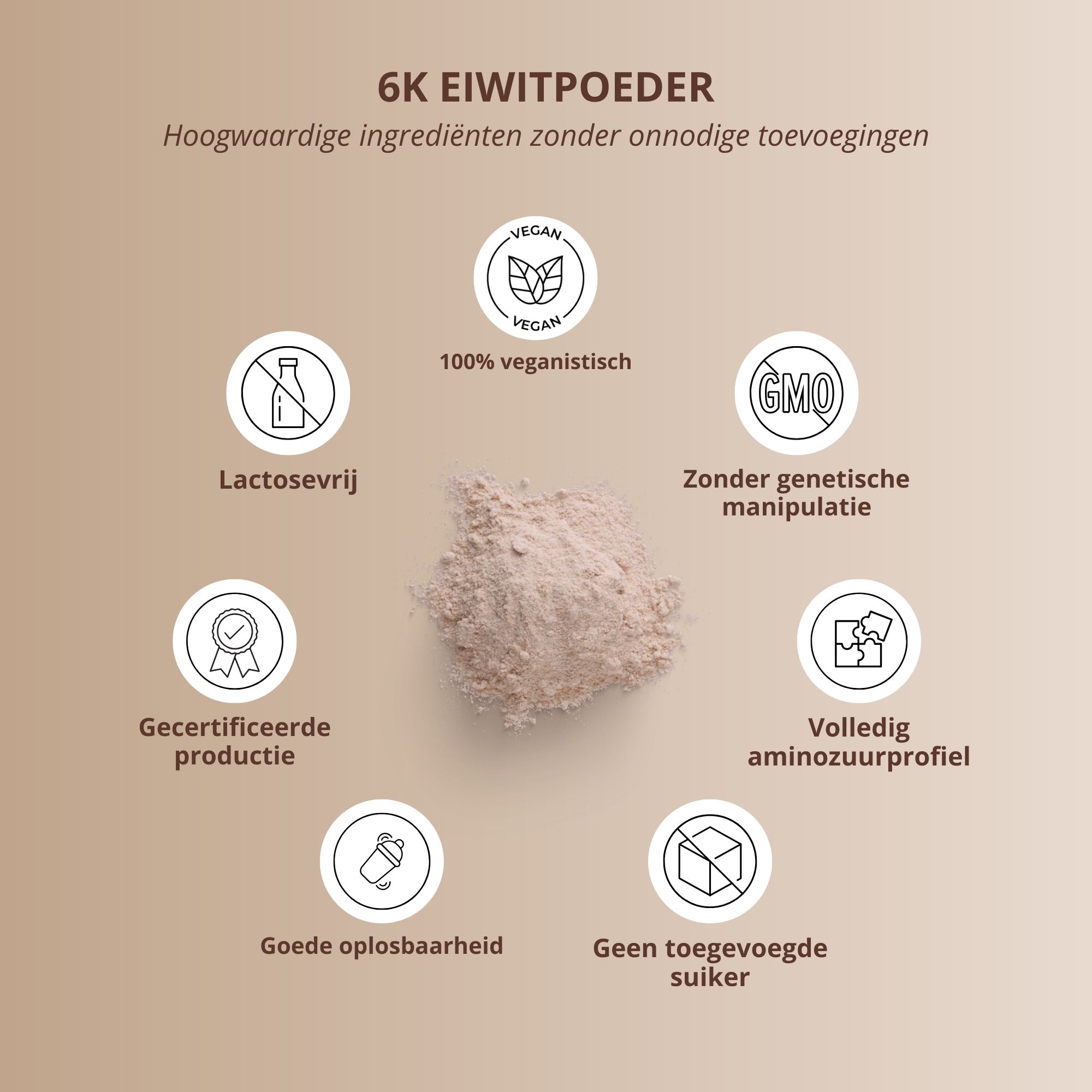nutri+ Veganistisch 6K Eiwit