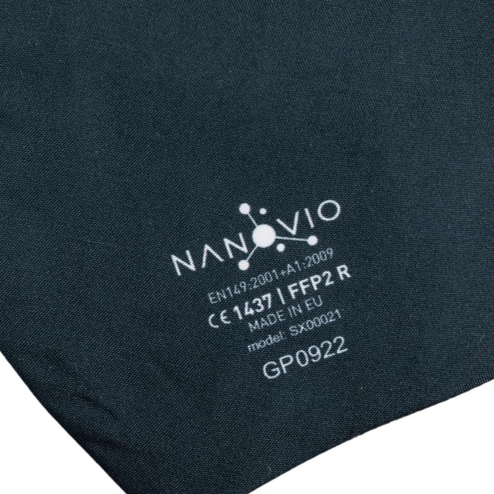 Nanovio FFP2 Maske réutilisable - Gris Foncé