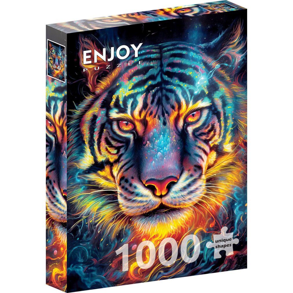 enjoy Puzzel Tiger Sterkte 1000 delen