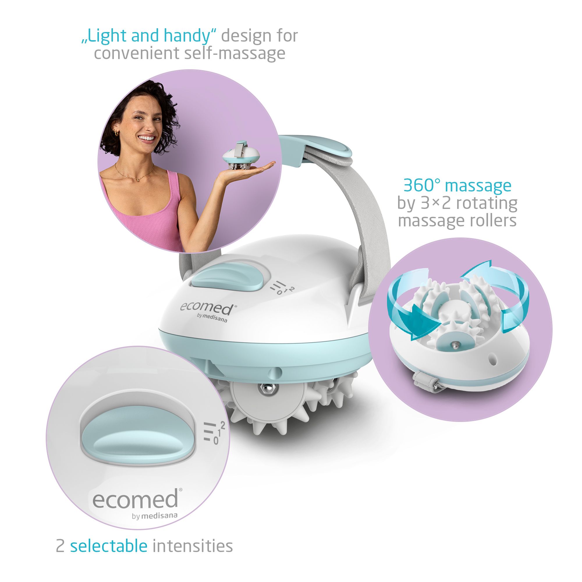ecomed AC-80E Appareil de massage anticellulite