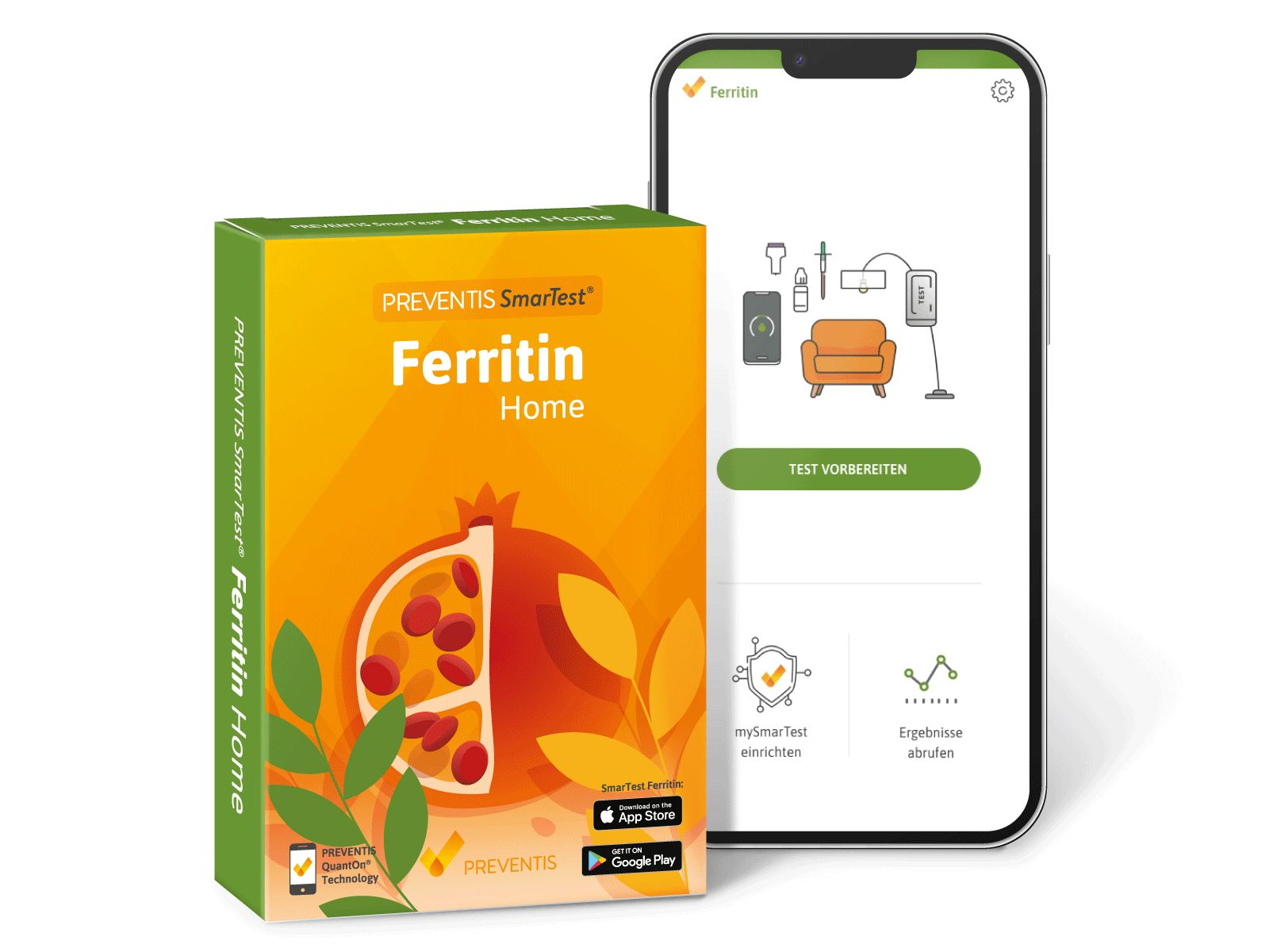 Preventis SmarTest Ferritine Home - The Tester