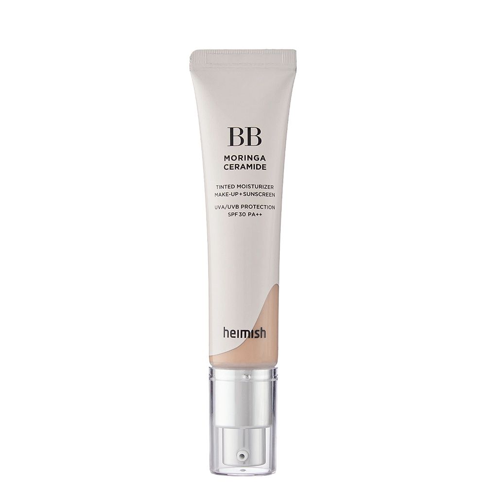 BB Moringa Ceramide 23N Light Medium crème hydratante teintée avec protection solaire SPF 30.