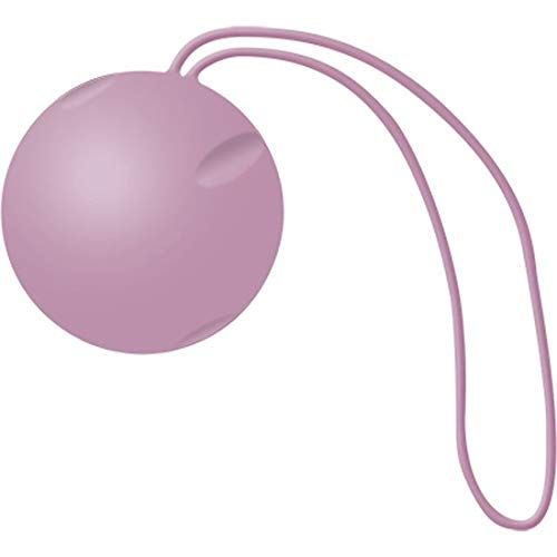 Roze Joyballs Trend Single Rose bal met twee koorden, geïsoleerd.