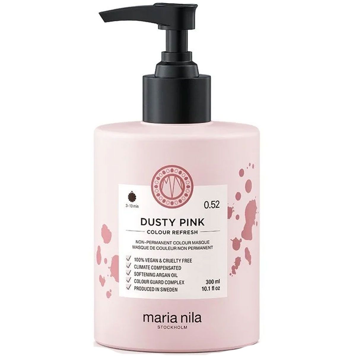 Maria Nila Dusty Pink Colour Refresh, flacon pompe 300ml.