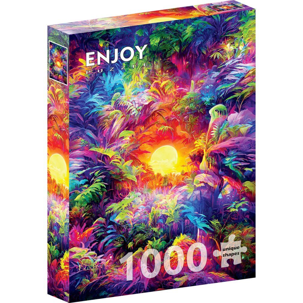 enjoy Regenboog Jungle Puzzel 1000 stuks