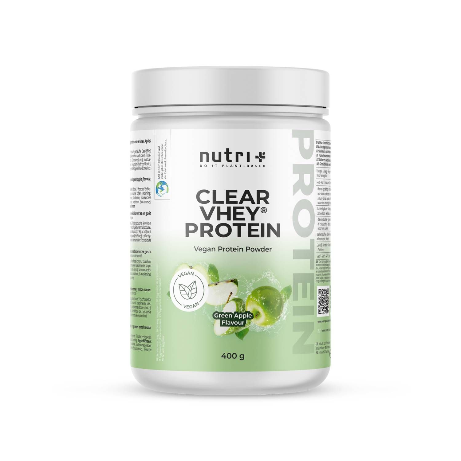 nutri+ Clear Vhey Protein poudre