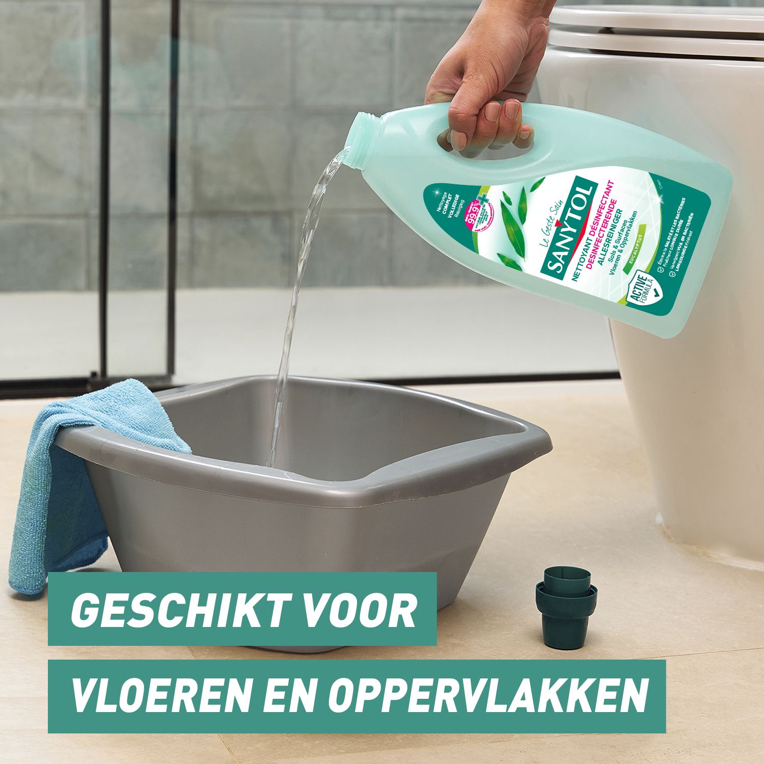 SANYTOL Desinfecterende allesreiniger 1L - 6 stuks