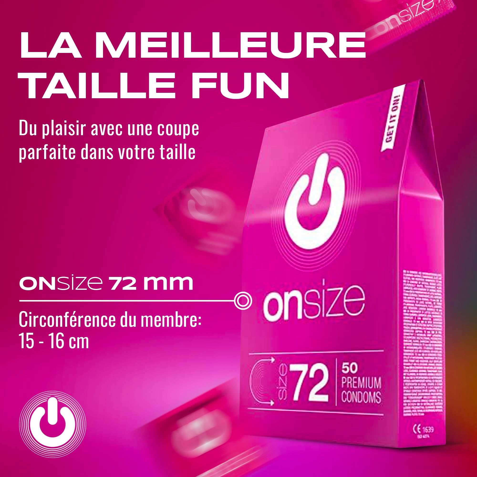 Un préservatif transparent avec réservoir, épaisseur 0,07 mm, vegan.