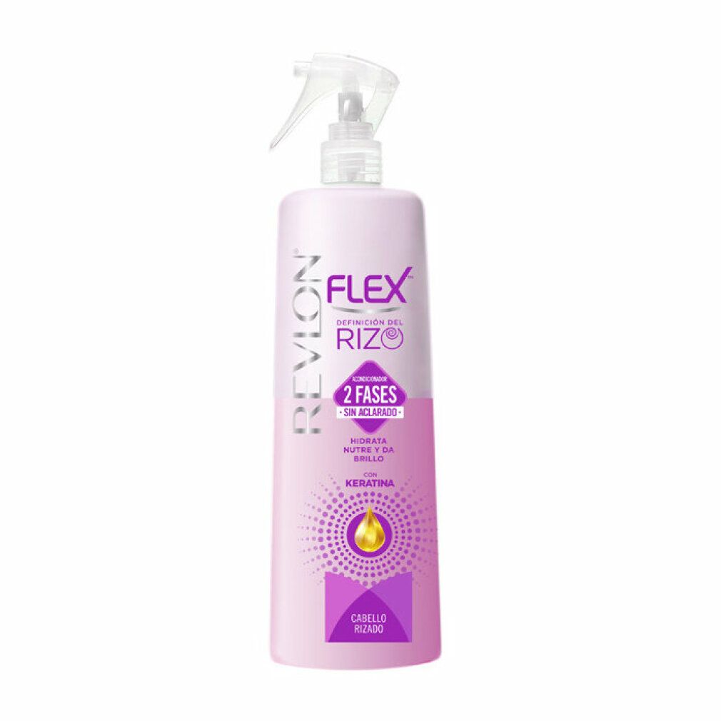 Revlon Flex Spray Définition Boucles 2 Phases à la Kératine pour cheveux bouclés.