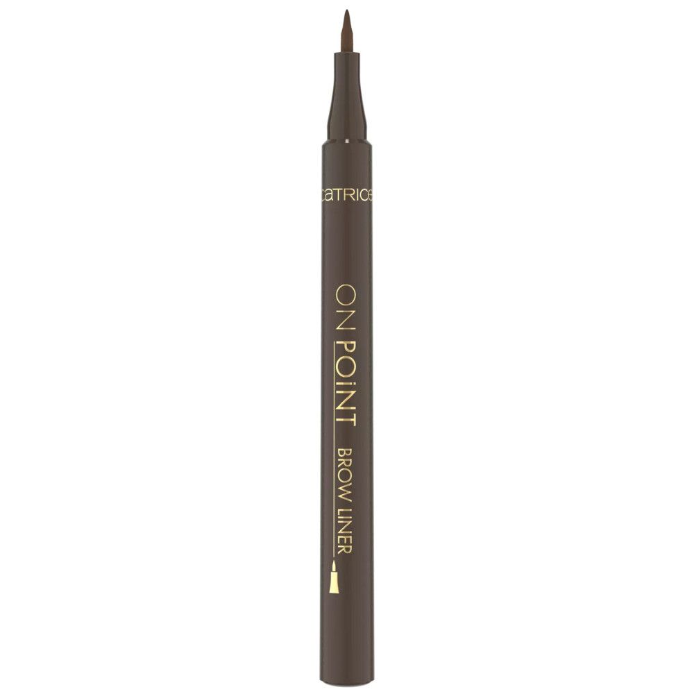 Crayon à sourcils brun. Inscription: ON POINT BROW LINER. Couleur: 040-Dunkelbraun.