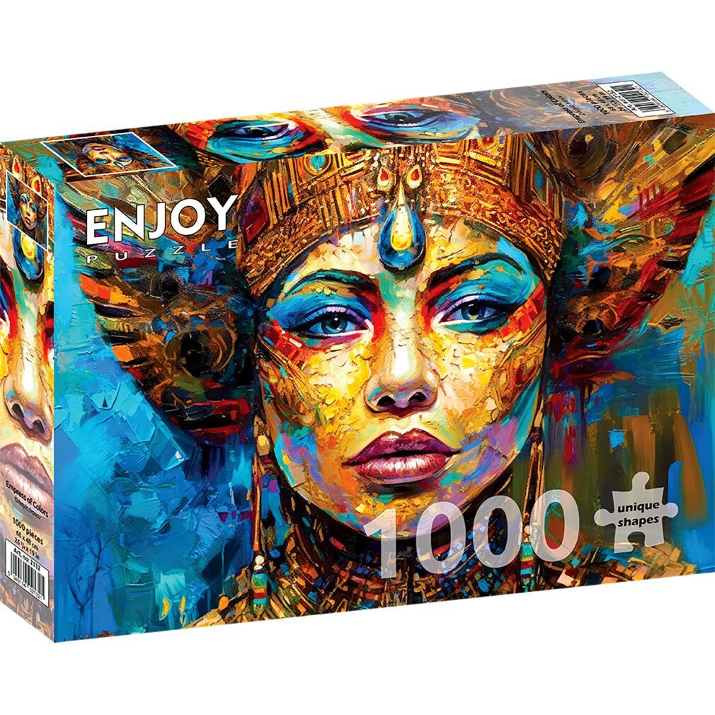 enjoy Puzzel keizerin van kleuren 1000 delen