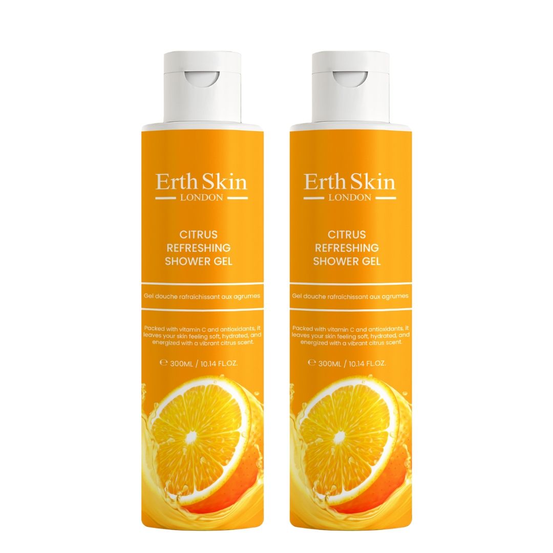 ErthSkin London Citrus Verfrissende Douchegel Duo