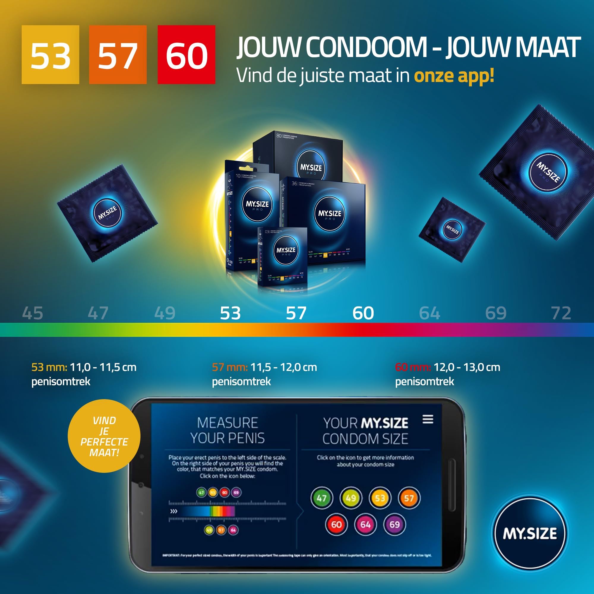 MY.SIZE PRO ELITE Coffret Condooms