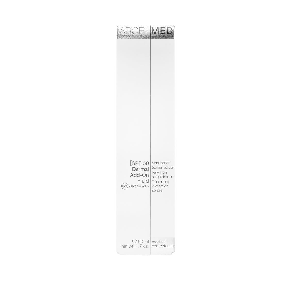 Jean d'Arcel ArcelMed Dermal Add-On Fluid SPF 50+ | tous types de peau