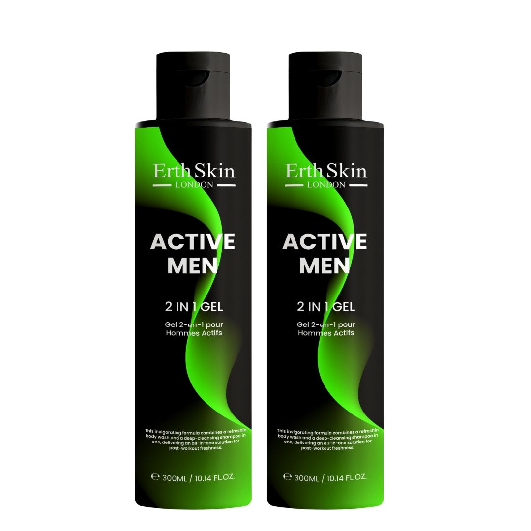 ErthSkin London Active Men 2-in-1 Douchegel Duo