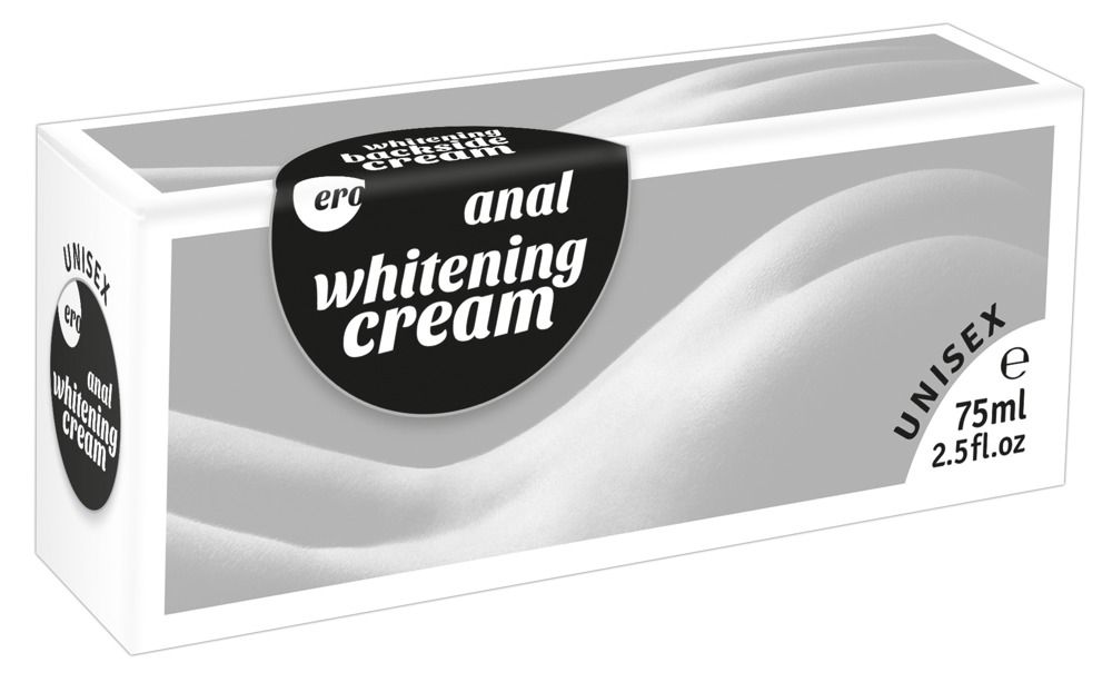 Tube blanc de crème Anal Whitening Backside, 75ml, avec bouchon.
