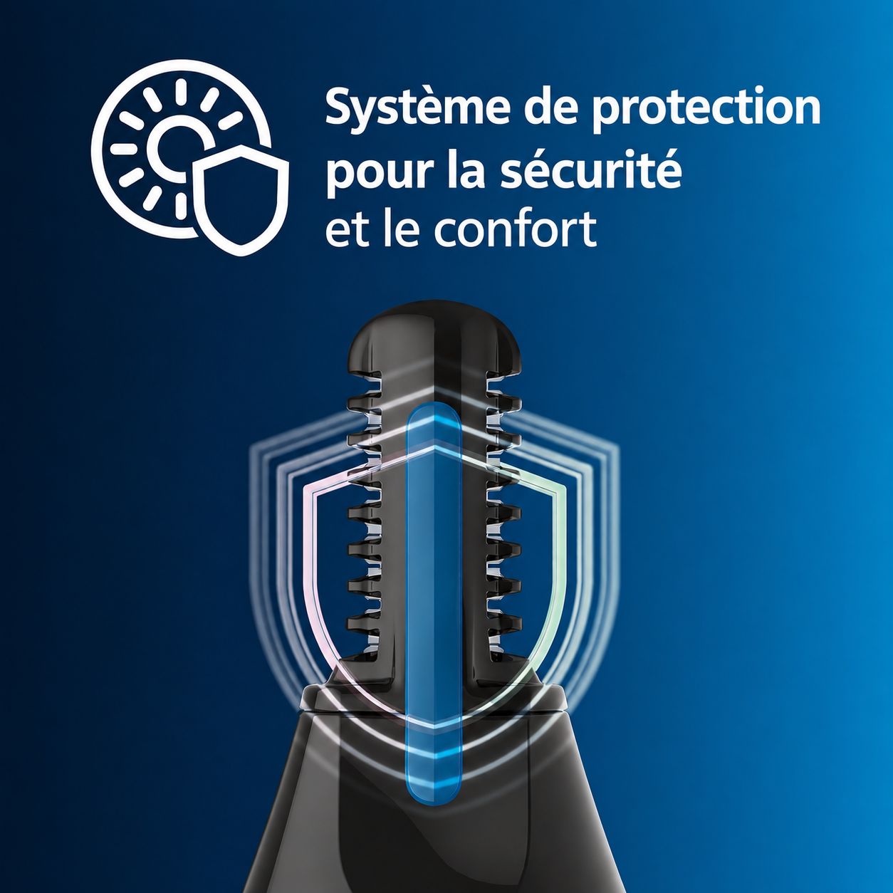 Système de protection pour la sécurité et le confort.