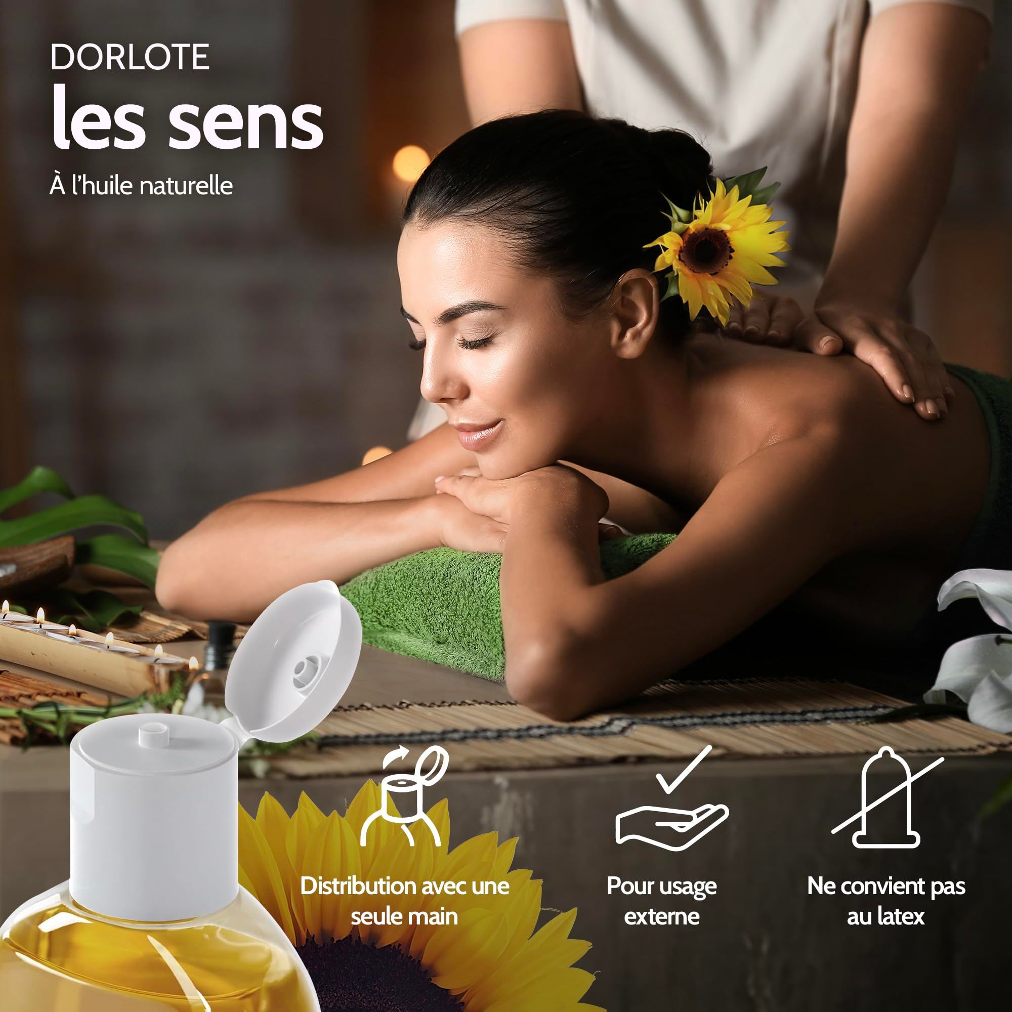 Vibratissimo Huile de Massage Natural