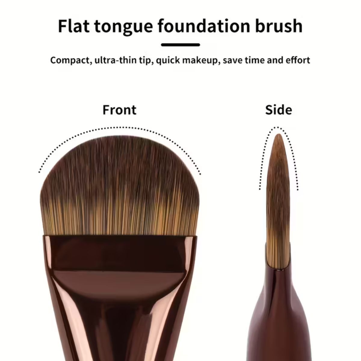 Technique PRO Paddle Penseel voor Crème & Vloeibare Foundation