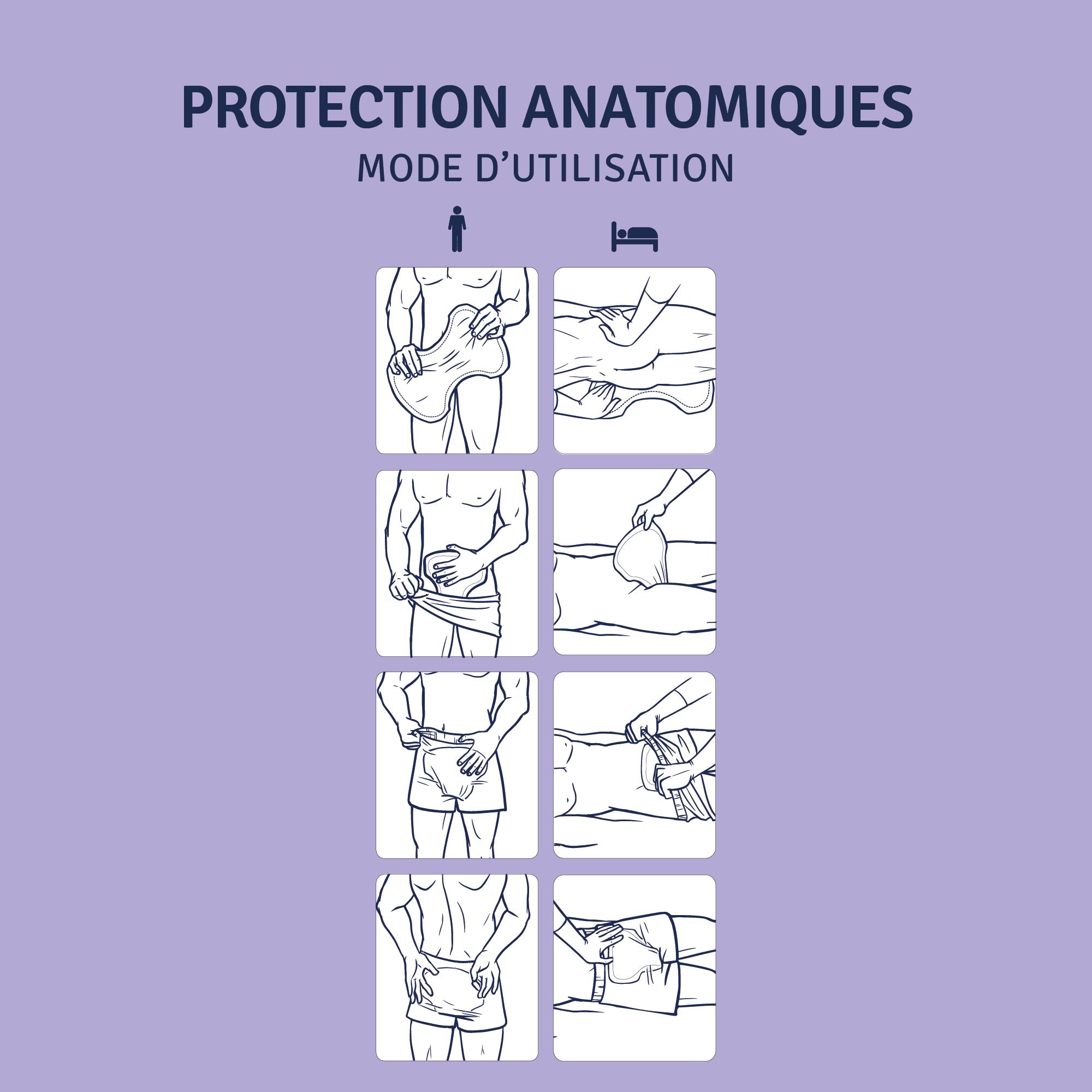 Soffisof Maxi Protections Anatomique Incontinence