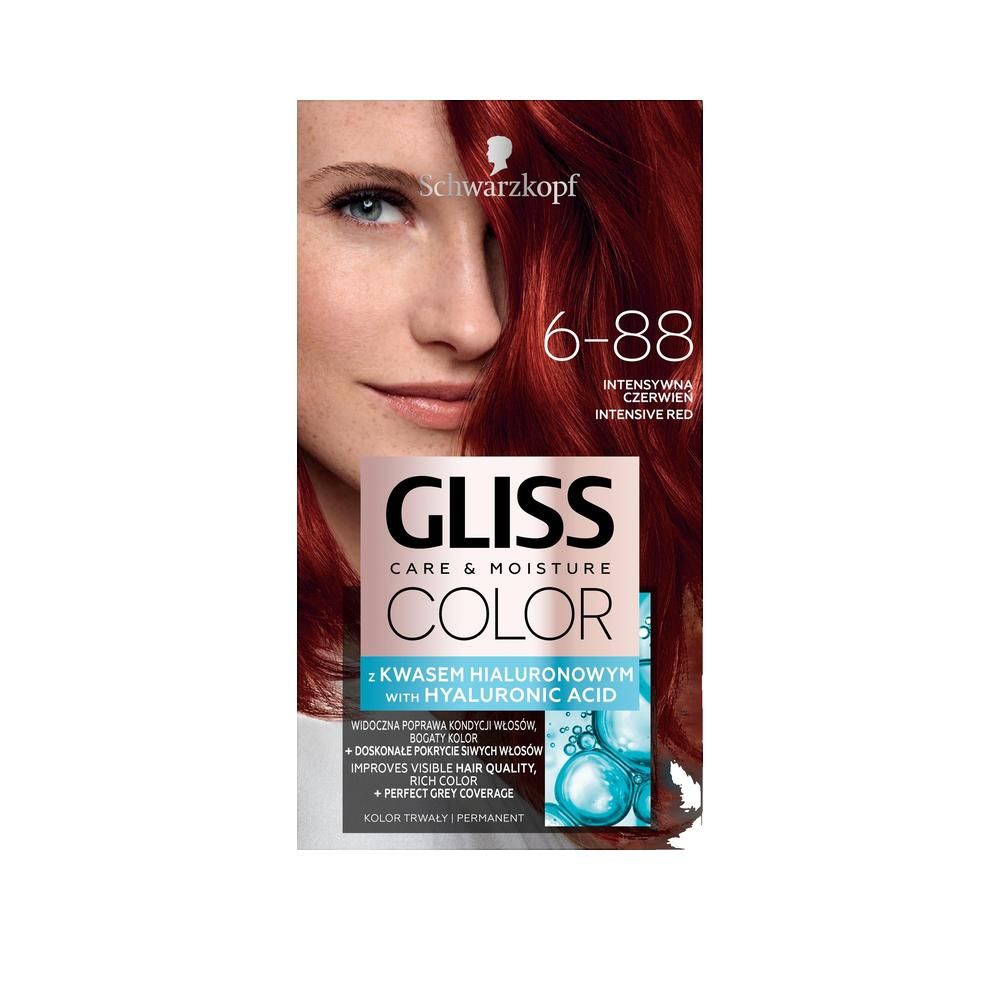 schwarzkopf Gliss Color Coloration rouge intense