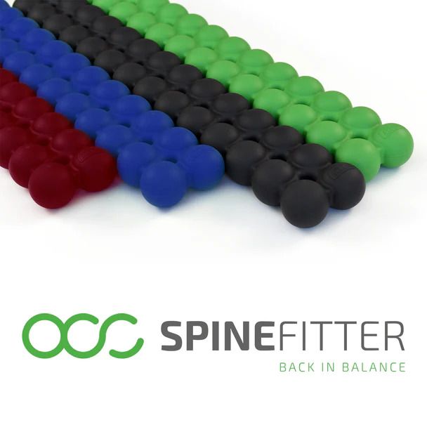 Verschillende Spinefitters in diverse kleuren. Merk SISSEL, tekst.