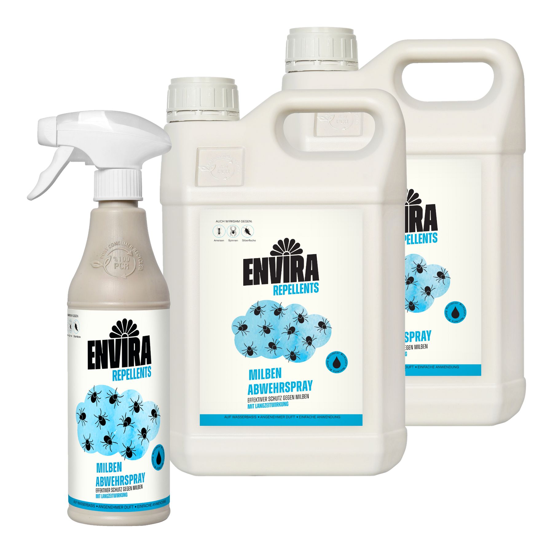 Envira Spray Anti-Acariens avec Recharge