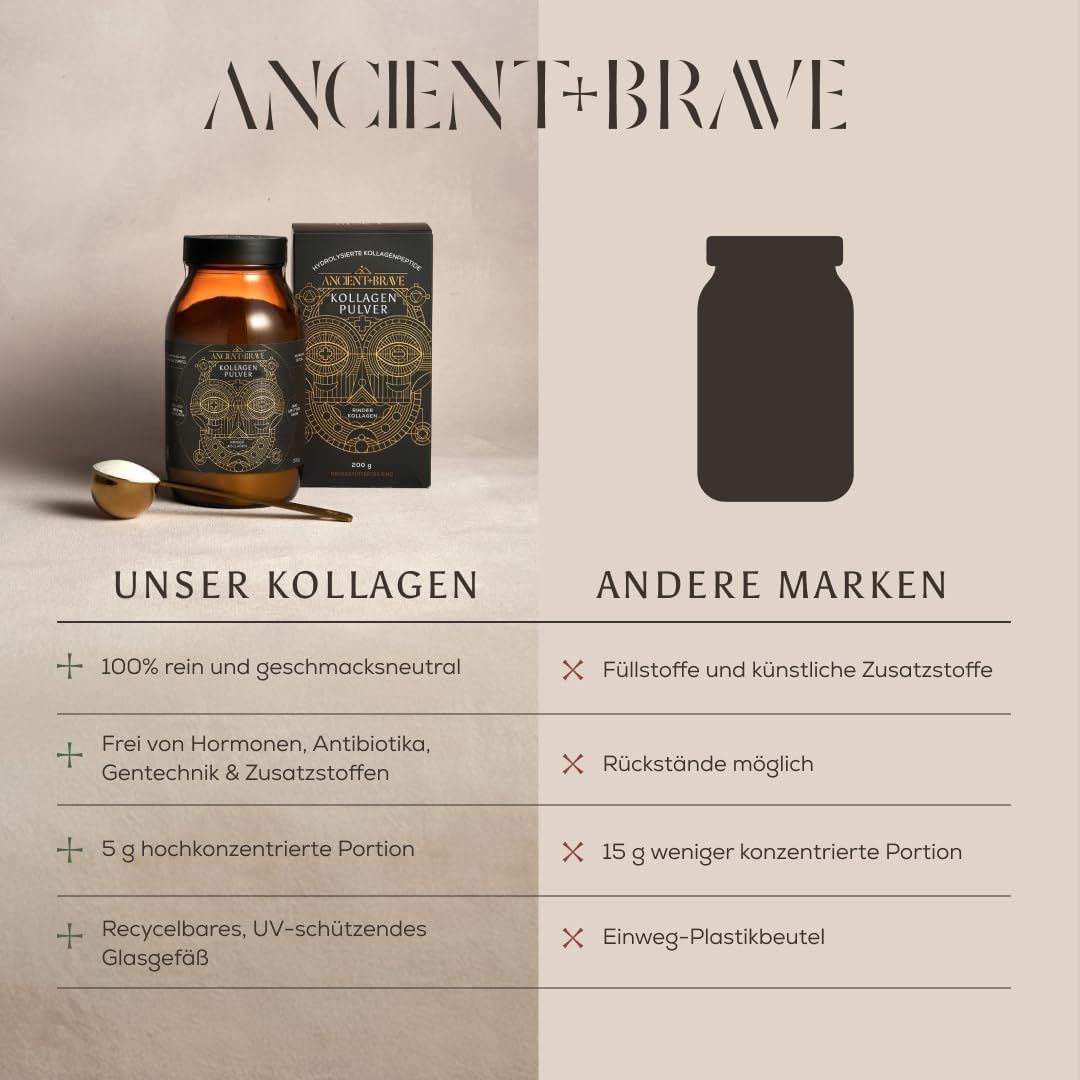 Comparaison de poudre de collagène : caractéristiques du produit et avantages par rapport à d'autres marques.