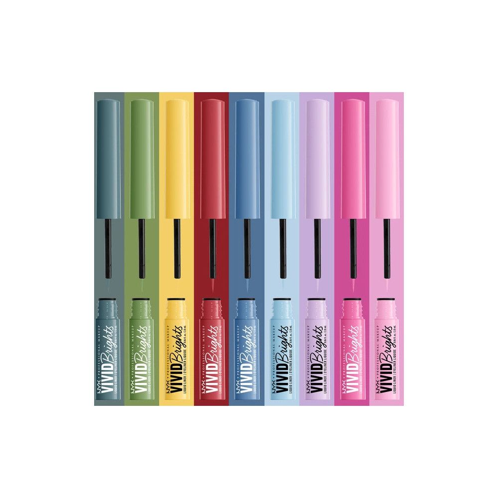Nyx - Matte Vloeibare Eyeliner Vivid Brights
