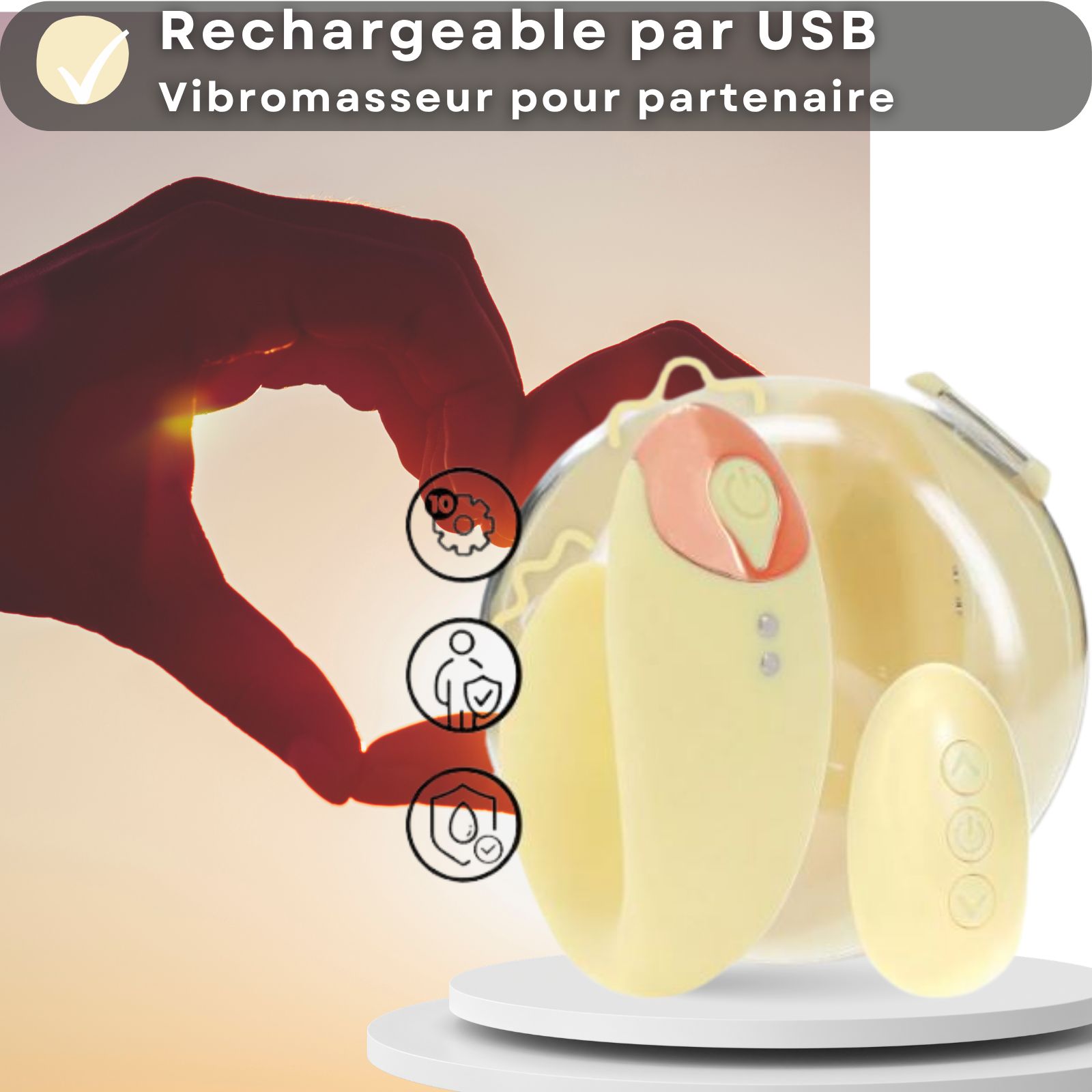 Lovelyness - Vibromasseur pour couples - Partner Dream