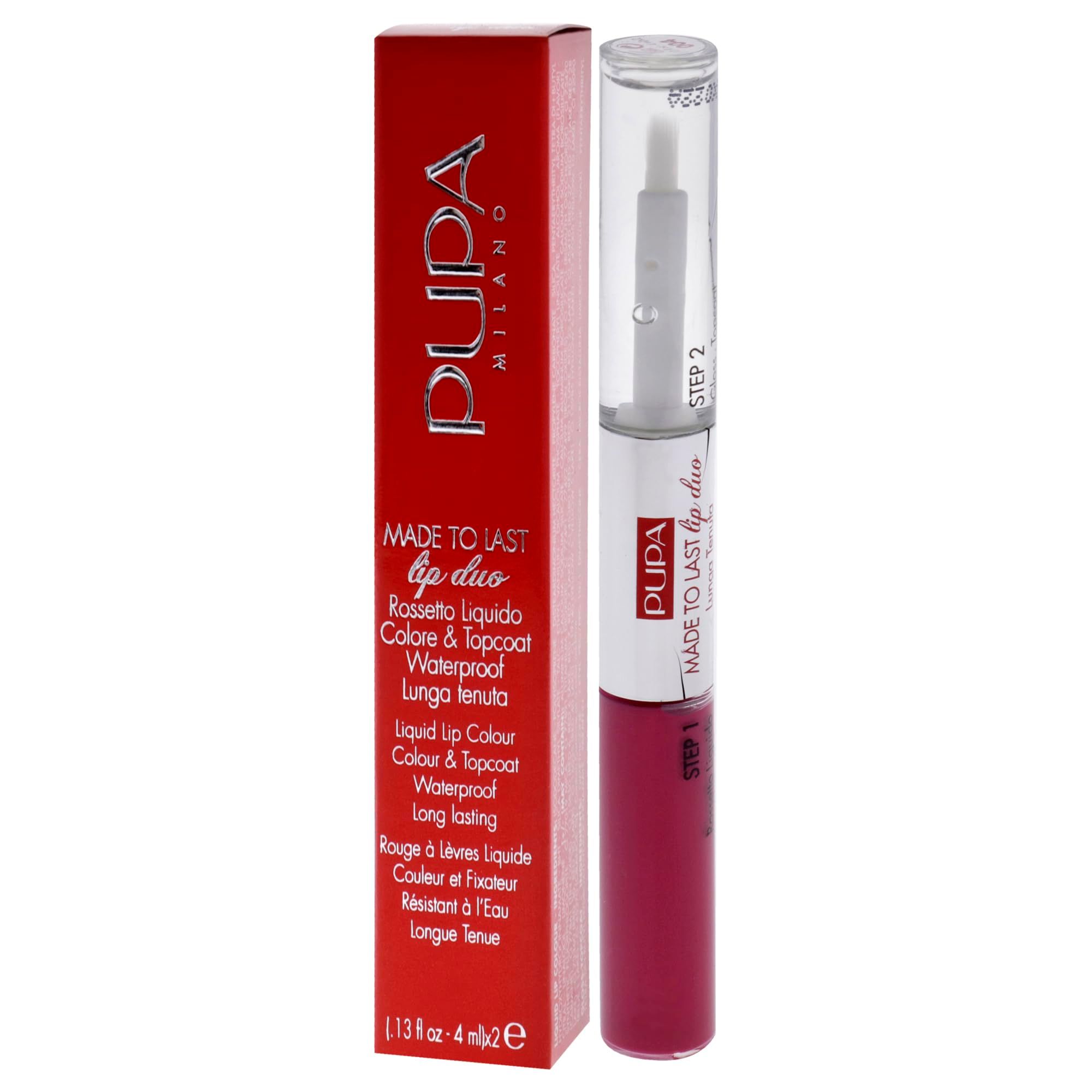 Pupa Made To Last Lip Duo Tint 004 Geranium Fuchsia