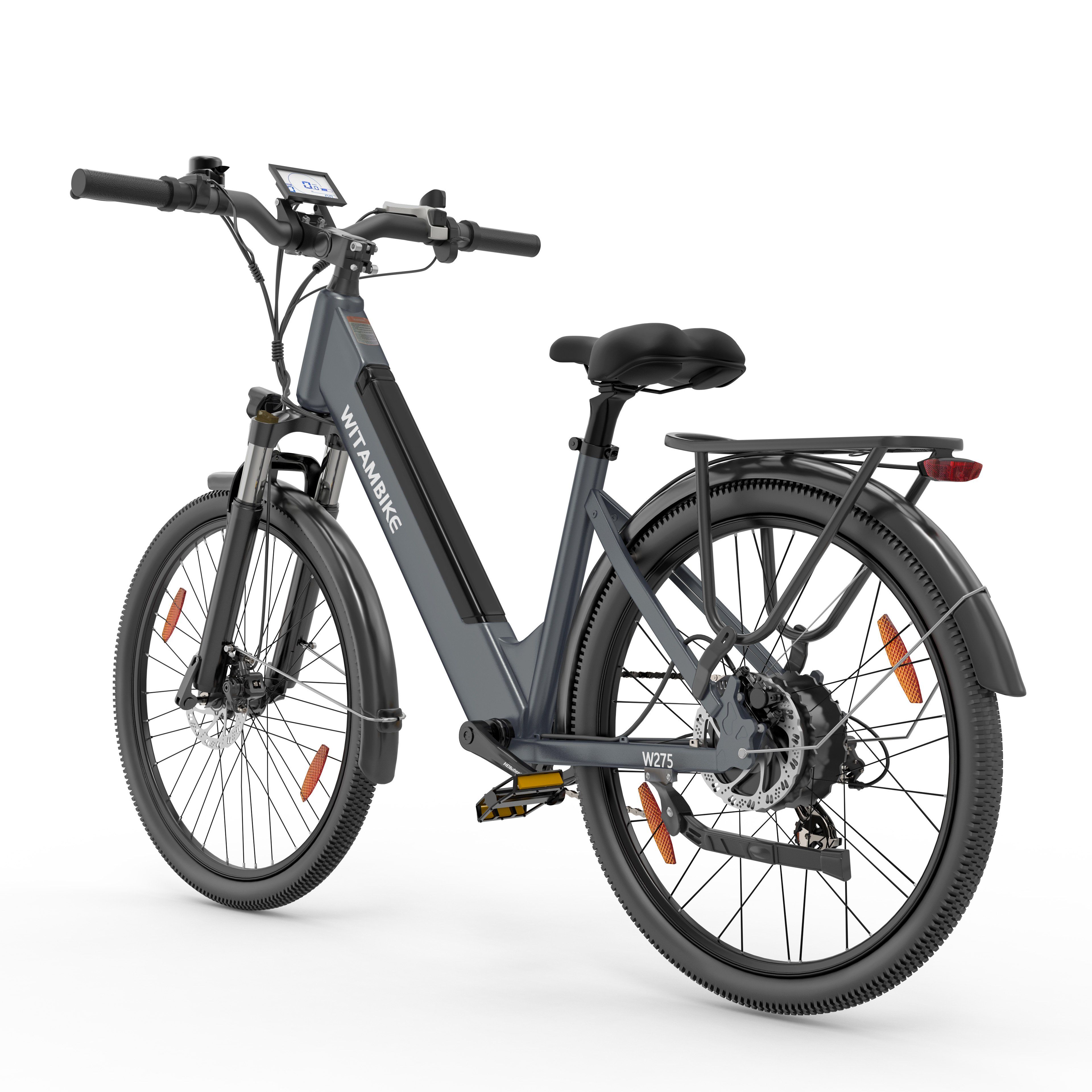 WITAMBIKE W275 Vélo électrique urbain, 36 V 13 Ah, pneus 27,5" x 2,10